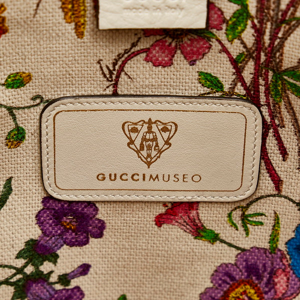 グッチ ニュージャッキー ショルダーバッグ 281178 ホワイト レザー レディース GUCCI 【中古】