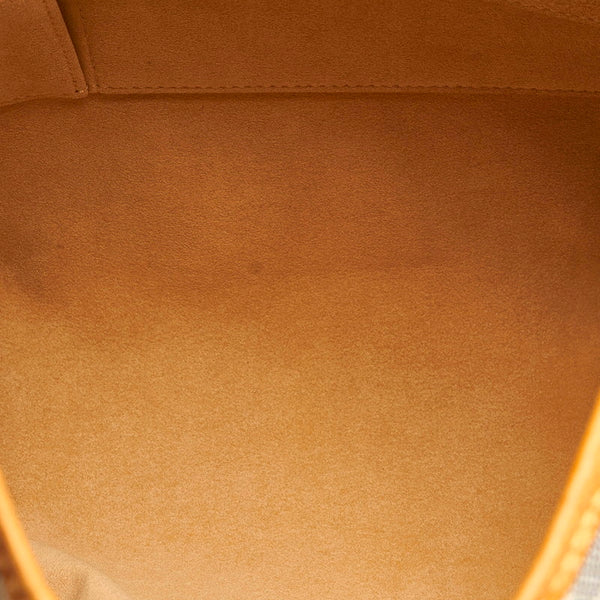 ルイ ヴィトン ダミエ ガリエラPM ワンショルダーバッグ N55215 アズール ホワイト PVC レザー レディース LOUIS VUITTON 【中古】