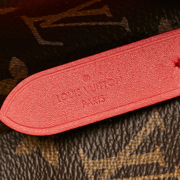 ルイ ヴィトン モノグラム ネオノエ ショルダーバッグ M44021 コクリコ ブラウン レッド PVC レザー レディース LOUIS VUITTON 【中古】