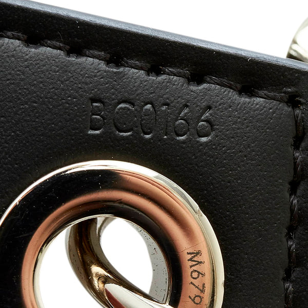ルイ ヴィトン ダミエ グラフィット アンシャッペ キーホルダー キーリング バッグチャーム M67916 ブラック PVC メンズ LOUIS VUITTON 【中古】