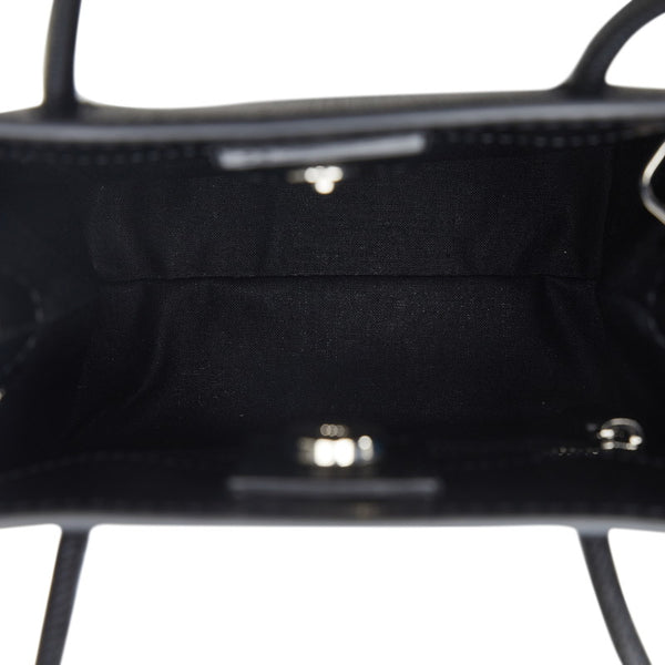 バレンシアガ ロゴ トートバッグ ショルダーバッグ 2WAY 597858 ブラック レザー レディース BALENCIAGA 【中古】