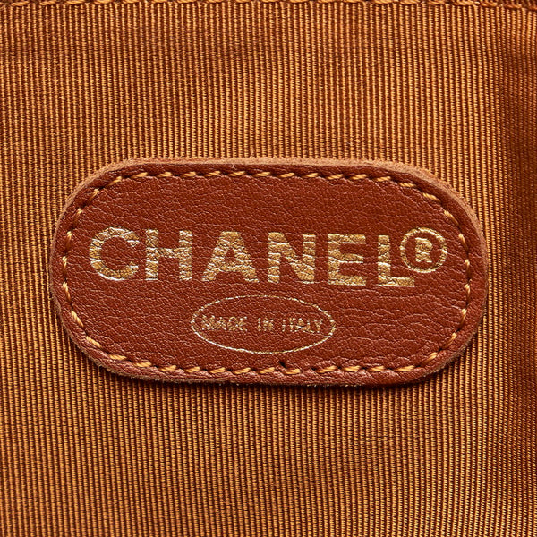 シャネル ココマーク チェーン ショルダーバッグ  ブラウン キャビアスキン レディース CHANEL 【中古】