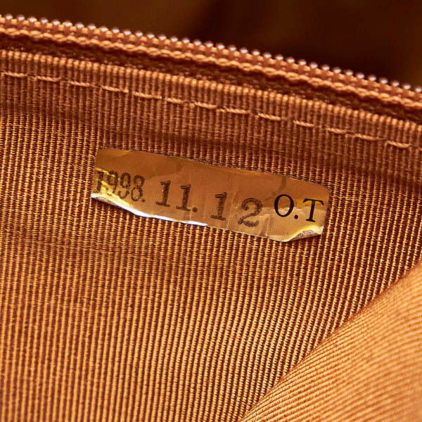 シャネル ココマーク チェーン ショルダーバッグ  ブラウン キャビアスキン レディース CHANEL 【中古】