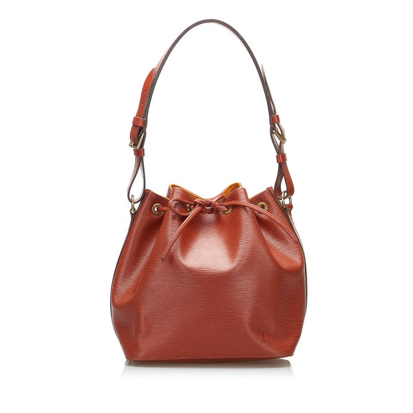 ルイ ヴィトン エピ プチノエ ショルダーバッグ M44103 ケニアブラウン レザー レディース LOUIS VUITTON 【中古】