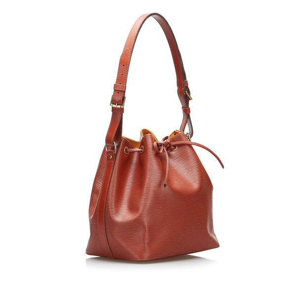 ルイ ヴィトン エピ プチノエ ショルダーバッグ M44103 ケニアブラウン レザー レディース LOUIS VUITTON 【中古】