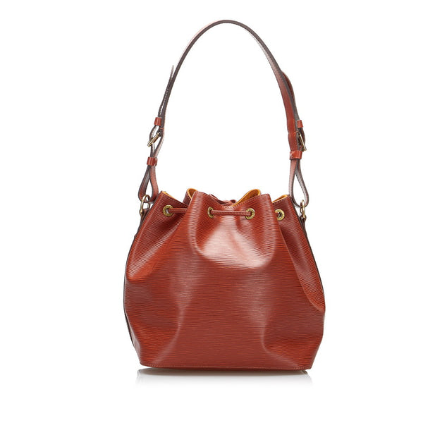 ルイ ヴィトン エピ プチノエ ショルダーバッグ M44103 ケニアブラウン レザー レディース LOUIS VUITTON 【中古】