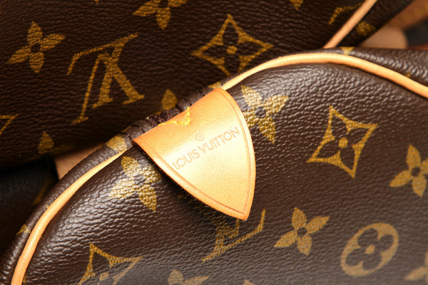 ルイ ヴィトン モノグラム キーポル 60 M41422 ブラウン 茶 PVC レザー ボストンバッグ ユニセックス LOUIS VUITTON 中古