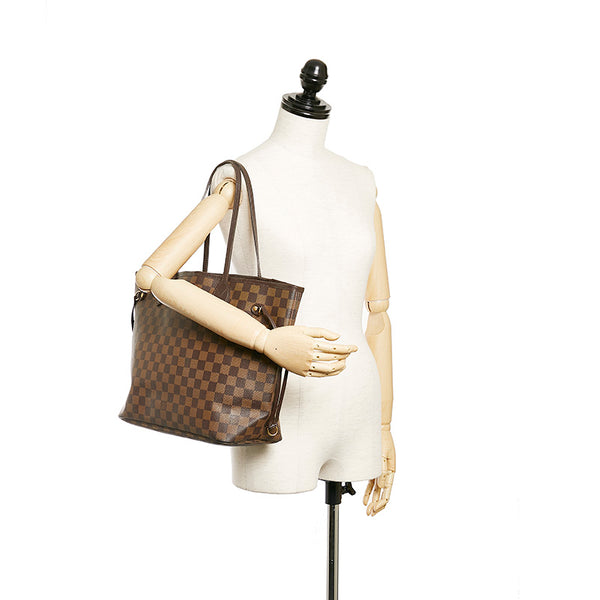 ルイ ヴィトン ダミエ ネヴァーフル  N51105 PVC トートバッグ レディース LOUIS VUITTON 【中古】