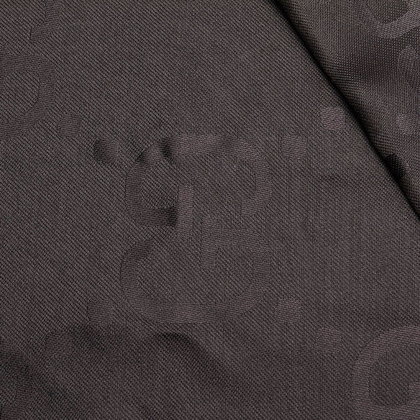 グッチ 663671 ブラック シルク ウール ストール レディース GUCCI 【中古】