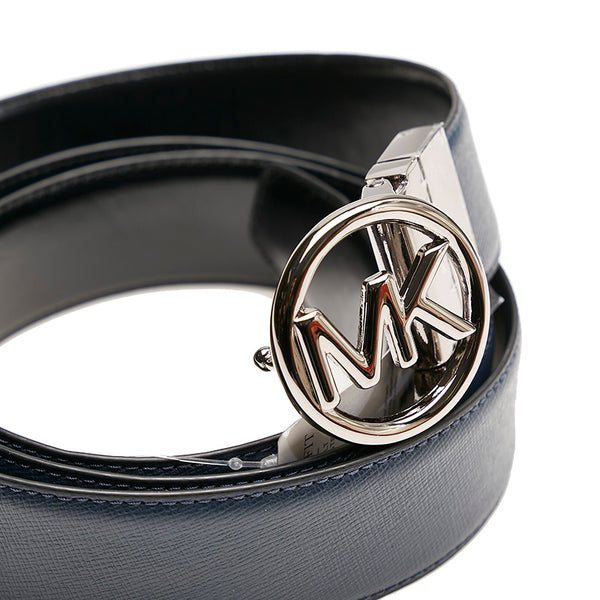マイケルコース ベルト ネイビー シープレザー メンズ Michael Kors 【中古】