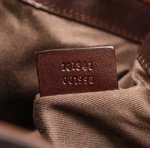 グッチ GGキャンバス 101341  キャンバス ショルダーバッグ レディース GUCCI 中古