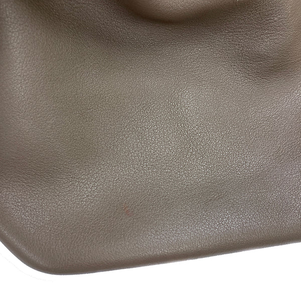 ロエベ ブラウン レザー ハンドバッグ レディース LOEWE 【中古】