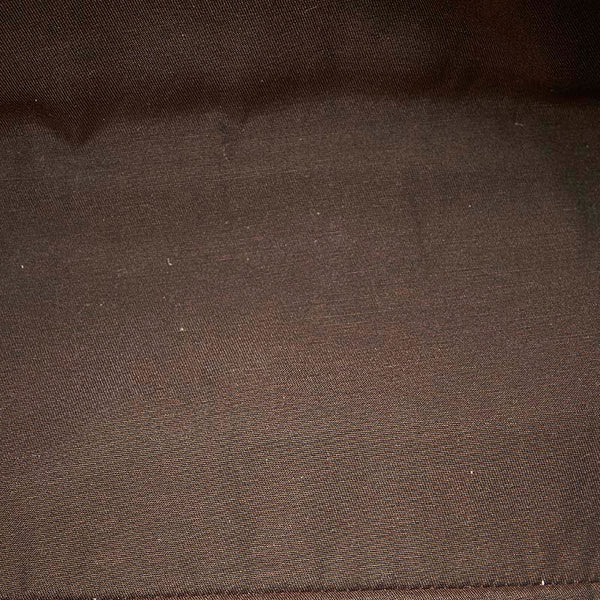 グッチ GGクリスタル シェリーライン 293599 ベージュ ブラウン PVC レザー トートバッグ レディース GUCCI 【中古】