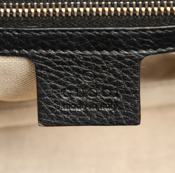 グッチ バンブー 254884 ブラック レザー ハンドバッグ ショルダーバッグ 2WAY レディース GUCCI 中古