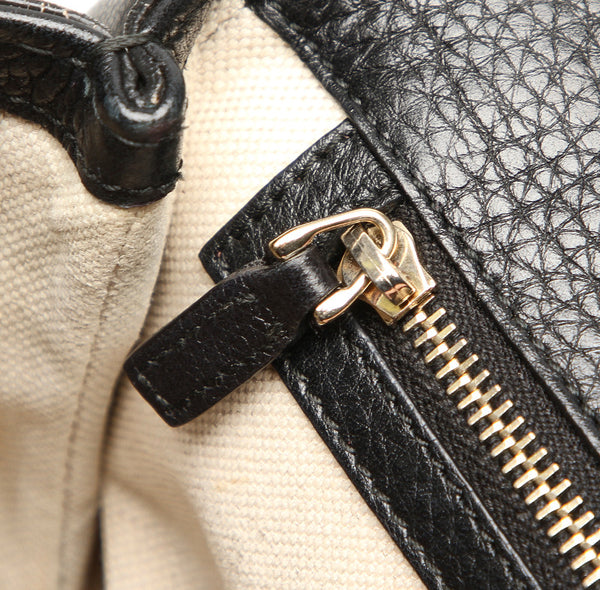 グッチ バンブー 254884 ブラック レザー ハンドバッグ ショルダーバッグ 2WAY レディース GUCCI 中古