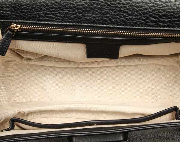 グッチ バンブー 254884 ブラック レザー ハンドバッグ ショルダーバッグ 2WAY レディース GUCCI 中古