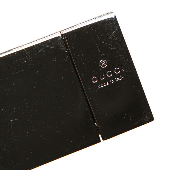 グッチ GGキャンバス 123033 0959 ブラック キャンバス シガレットケース ユニセックス GUCCI 【中古】