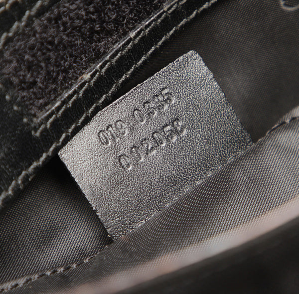 グッチ 019 0335 ブラック キャンバス レザー 肩掛け ショルダーバッグ ユニセックス GUCCI 中古