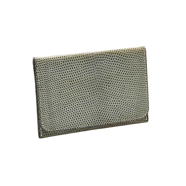 エルメス グリーン PVC ナイロン カードケース レディース HERMES □F刻刻印 【中古】