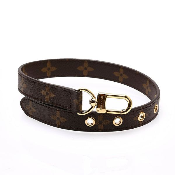 ルイ ヴィトン ショルダーストラップ ブラウン PVC レディース LOUIS VUITTON 【中古】