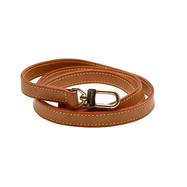 ルイ ヴィトン ベージュ ヌメ革 ショルダーストラップ レディース LOUIS VUITTON 【中古】