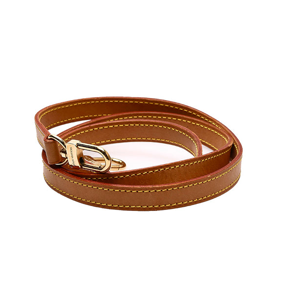 ルイ ヴィトン ベージュ ヌメ革 ショルダーストラップ レディース LOUIS VUITTON 【中古】