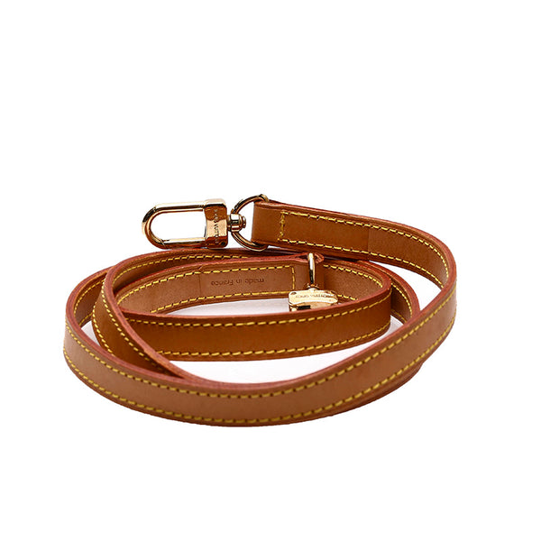 ルイ ヴィトン ベージュ ヌメ革 ショルダーストラップ レディース LOUIS VUITTON 【中古】