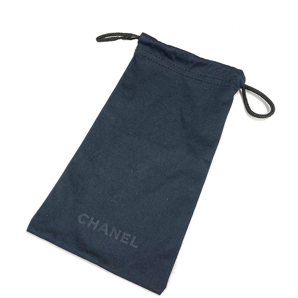 シャネル サイドカバー サングラス 03521 94305 ブラック プラスチック レディース CHANEL 【中古】