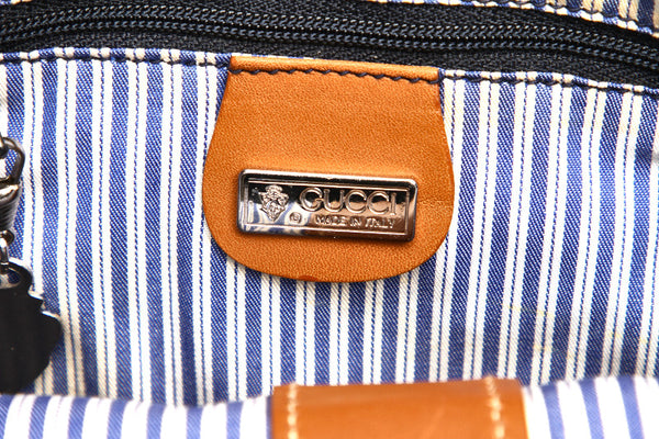 グッチ 001・58・1108 ベージュ キャンバス 肩掛け ショルダーバッグ レディース GUCCI 中古