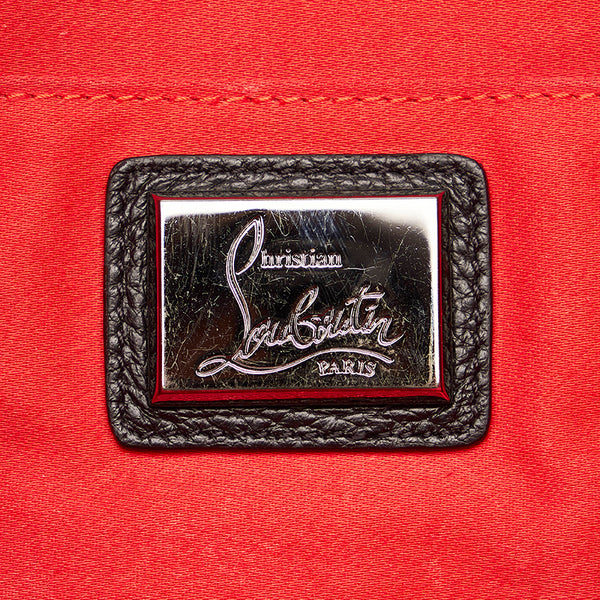 クリスチャンルブタン スタッズ ブラック レザー クラッチバッグ メンズ Christian Louboutin 【中古】