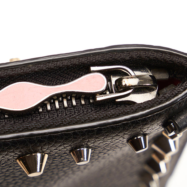 クリスチャンルブタン スタッズ ブラック レザー クラッチバッグ メンズ Christian Louboutin 【中古】