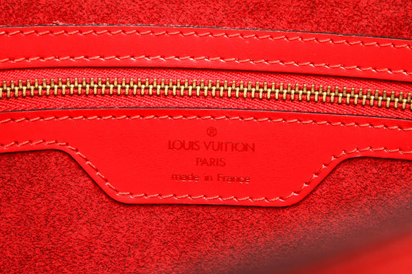 ルイ ヴィトン エピ サンジャック M52267 レッド 赤 レザー ショルダーバッグ レディース LOUIS VUITTON 中古