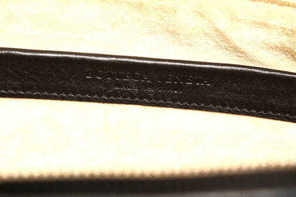 ボッテガヴェネタ ブラック 黒 レザー ショルダーバッグ レディース BOTTEGAVENETA 中古