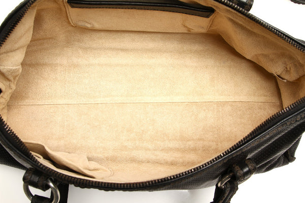 ボッテガヴェネタ ブラック 黒 レザー ショルダーバッグ レディース BOTTEGAVENETA 中古