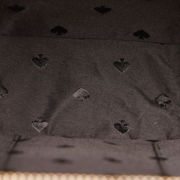 ケイトスペード キャット ブラック レザー ハンドバッグ ショルダーバッグ 2WAY レディース Kate Spade 【中古】