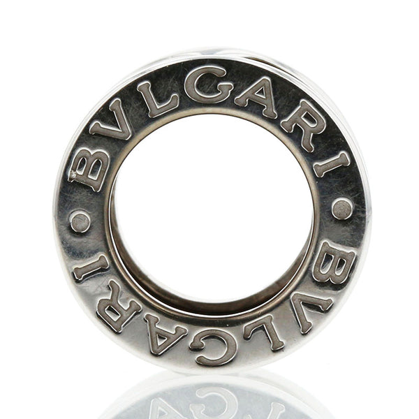 ブルガリ K18WG ホワイトゴールド ビーゼロワン ペンダントトップ レディース BVLGARI 【中古】