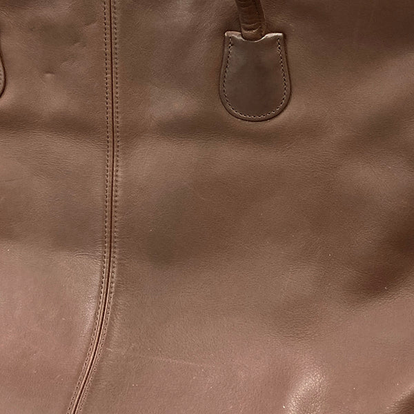 コーチ A7-C7307 ブラウン レザー ビジネスバッグ メンズ COACH 【中古】