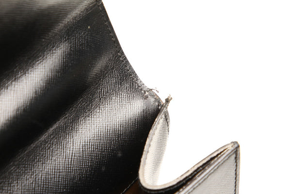 プラダ ブラック レザー ビジネスバッグ メンズ PRADA 中古