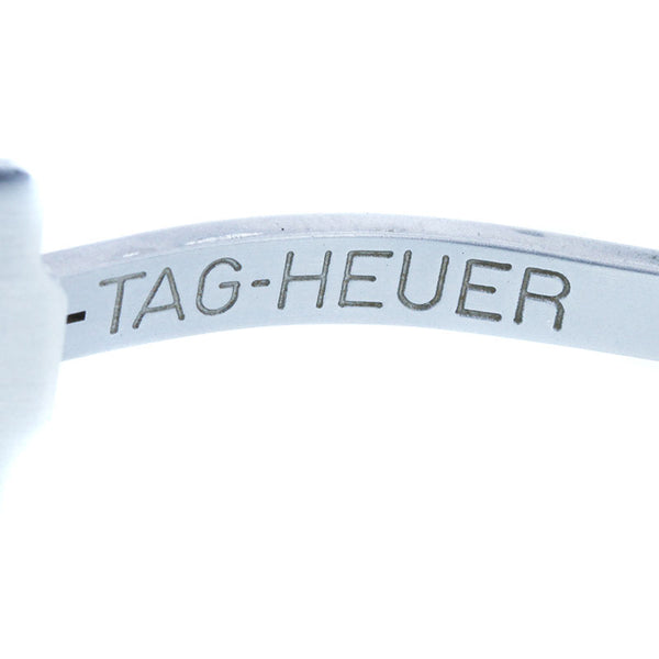 タグホイヤー WG1112 シルバー ステンレススチール 腕時計 メンズ TAG HEUER クオーツ アイボリー文字盤 【中古】