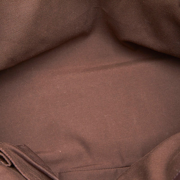 グッチ GGスプリーム 114595 ブラウン PVC レザー トートバッグ レディース GUCCI 中古