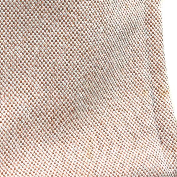 エルメス ニューフルートゥＭＭ オレンジ  コットンキャンバス ハンドバッグ レディース HERMES 【中古】