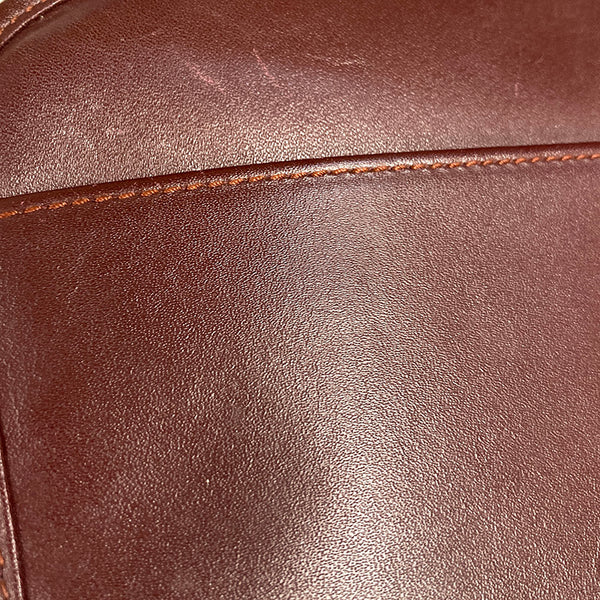 カルティエ マストドゥカルティエ ボルドー カーフ セカンドバッグ レディース CARTIER 【中古】