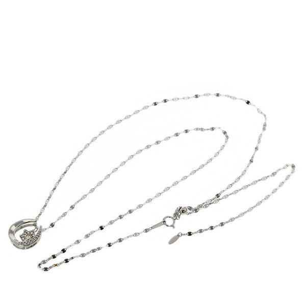 Pt900 プラチナ Pt850 プラチナ ダイヤ0.31ct ネックレス レディース 【中古】