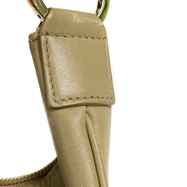 グッチ 001 4158 ベージュ スウェード ワンショルダー レディース GUCCI 【中古】