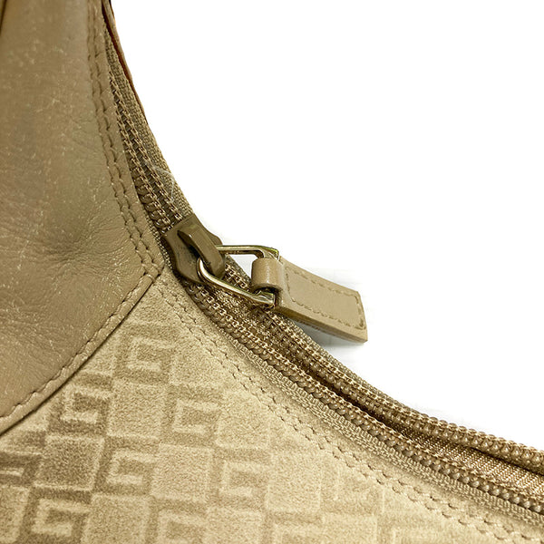 グッチ 001 4158 ベージュ スウェード ワンショルダー レディース GUCCI 【中古】