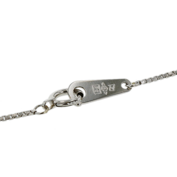 ノーブランド Pt900 プラチナ Pt850 プラチナ ダイヤ0.30ct Pt850　3.6g ネックレス レディース no brand 【中古】
