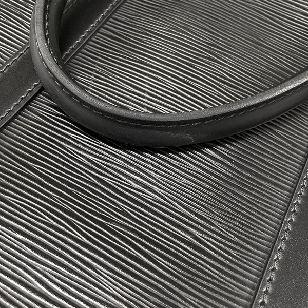 ルイ ヴィトン エピ ポルトドキュマンヴォワヤージュ  M54092 ブラック レザー ハンドバッグ レディース LOUIS VUITTON 【中古】