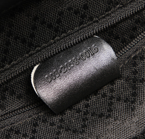 グッチ バンブー 003・2058 ブラック レザー リュック バックパック レディース GUCCI 中古