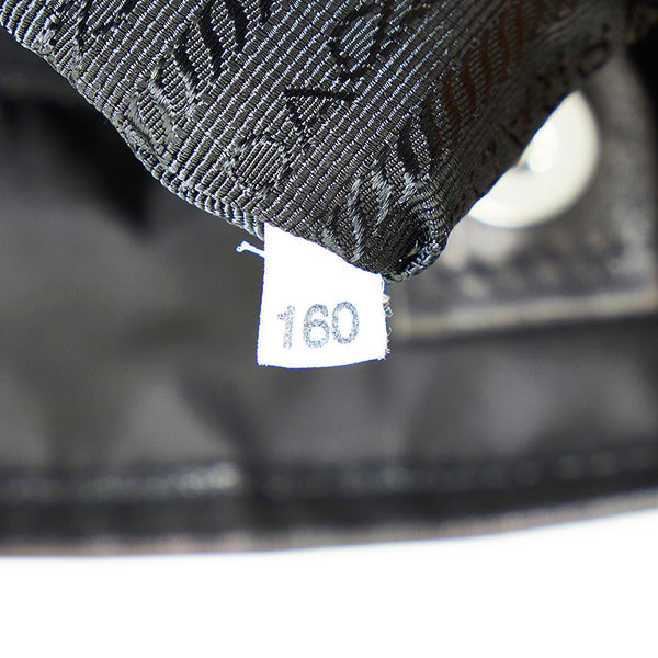 プラダ テスート ブラック ナイロン トートバッグ レディース PRADA 【中古】
