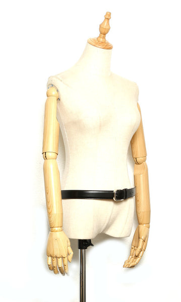 グッチ GG ブラック レザー ベルト ユニセックス GUCCI 中古